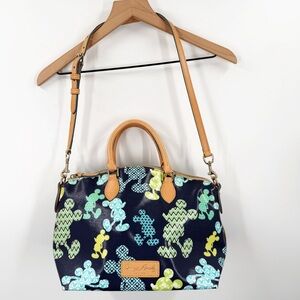 Disney Dooney & Bourke 2013 Mickey Marathon 20th Anniversary Satchel Purse